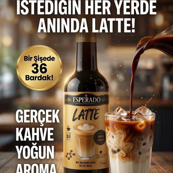 LATTE  ÇABUK KAHVE  750 ML