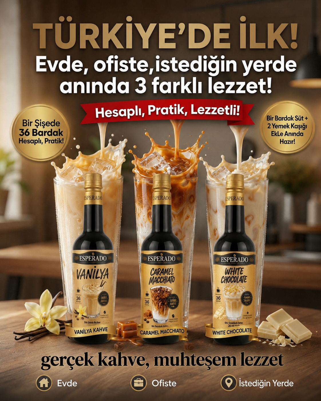 VANİLYA CARAMEL WHİTE