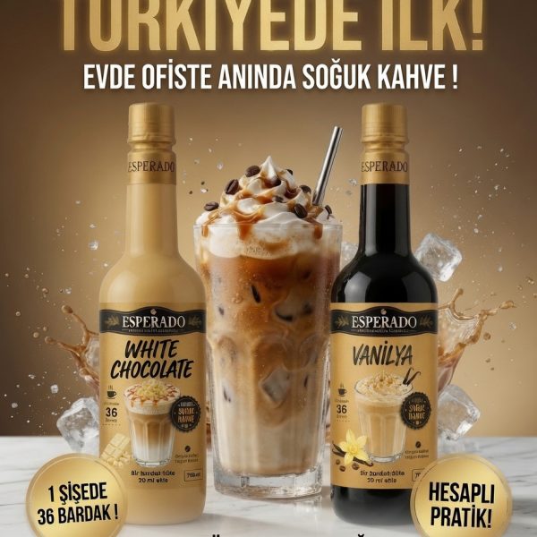 VANİLYA*WHİTE CHOCLATE MOCHA ÇABUK KAHVE 2'Lİ SET 750 ML