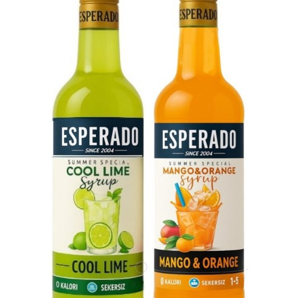 ESPERADO Cool Lime - Mango&portakal Konsantre Şurup 1 5 2 Adet X 750 ml