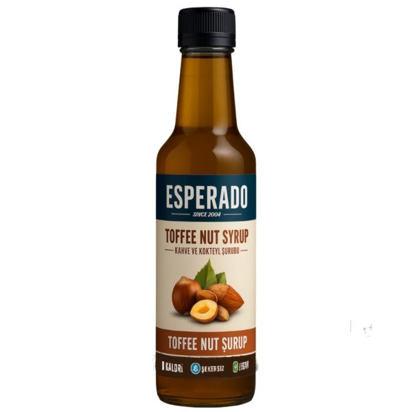 ESPERADO ŞEKERSİZ  KAHVE ŞURUBU 250 ML (Toffy Nut)