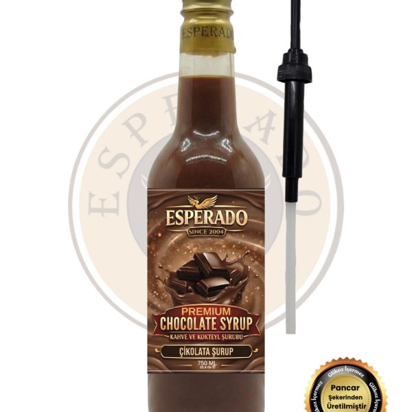 ESPERADO PREMIUM % 100 Şeker * Çikolata Aromalı Kahve & Kokteyl Şurubu 750 ml