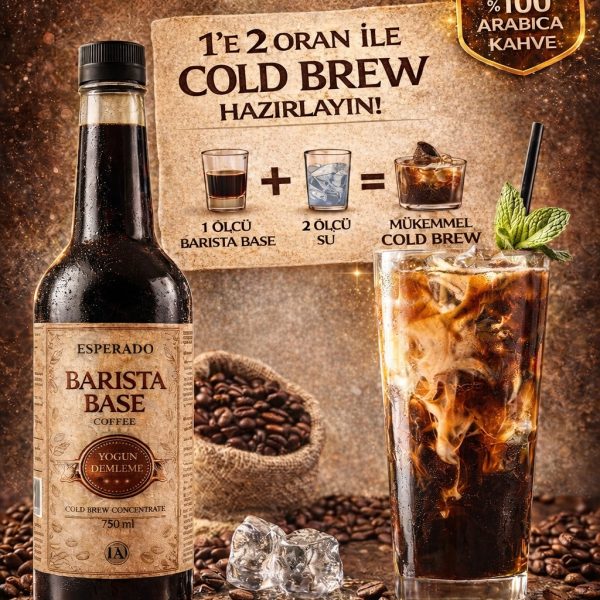 ESPERADO BARİSTA BASE (YOĞUNLAŞTIRILMIŞ SOĞUK DEMLEME COFFEE)