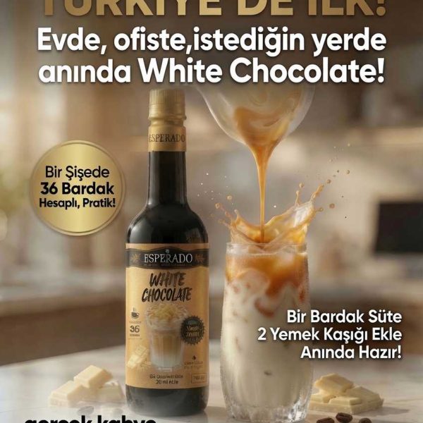 WHİTE CHOCOLATE MOCHA ÇABUK KAHVE 750 ML