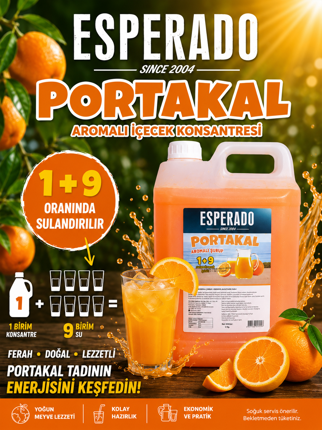portakal afiş